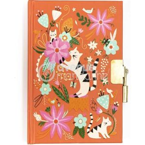 Avenue Mandarine MY MANDARINE CO206C Un JOURNAL INTIME 240 pages lignées 11x14 cm Fermeture cadenas CHATS ET FLEURS - Publicité Avenue Mandarine MY MANDARINE CO206C Un JOURNAL INTIME 240 pages lignées 11x14 cm Fermeture cadenas CHATS ET FLEURS - Publicité