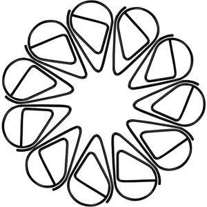 Disnace Trombone-50Pcs Petits Trombones En Métal,Trombones Fantaisie en Forme de Goutte d'Eau, Pince de Bureau,Trombones pour Bureau Livre Document Papier Photo Papier(25 * 16mm) (Noir) - Publicité Disnace Trombone-50Pcs Petits Trombones En Métal,Trombones Fantaisie en Forme de Goutte d'Eau, Pince de Bureau,Trombones pour Bureau Livre Document Papier Photo Papier(25 * 16mm) (Noir) - Publicité