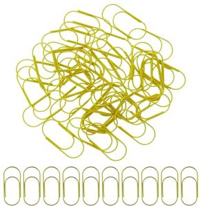 JRSHIRLEYLTD Lot de 40 grands trombones pour classement de documents, grands trombones pour la décoration, le bricolage, la carte postale, la photo, la documentation (doré) - Publicité JRSHIRLEYLTD Lot de 40 grands trombones pour classement de documents, grands trombones pour la décoration, le bricolage, la carte postale, la photo, la documentation (doré) - Publicité