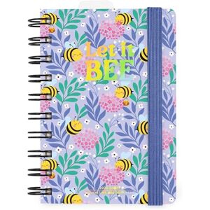 LEGAMI Agenda journalier Spiralé Small 2026, Bee, 12 mois, petit, fermeture avec élastique, journal de janvier 2026 à décembre 2026, en papier FSC certifié, 8,5 x 13 cm - Publicité LEGAMI Agenda journalier Spiralé Small 2026, Bee, 12 mois, petit, fermeture avec élastique, journal de janvier 2026 à décembre 2026, en papier FSC certifié, 8,5 x 13 cm - Publicité