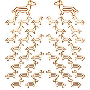 PXRLMYF 50 Trombones Dorés,Trombone en Forme de Chien,Trombones pour Papier Fantaisie pour la Papeterie Fournitures Bureau Affiche et Photo - Publicité PXRLMYF 50 Trombones Dorés,Trombone en Forme de Chien,Trombones pour Papier Fantaisie pour la Papeterie Fournitures Bureau Affiche et Photo - Publicité