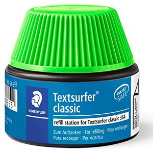 Staedtler Textsurfer Classic 488 64 Flacon Recharge 30 Ml Pour Surligneur 364 Vert - Publicité Staedtler Textsurfer Classic 488 64 Flacon Recharge 30 Ml Pour Surligneur 364 Vert - Publicité