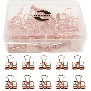 zoohot Créatif pince à dessin creux or rose Long clip de queue Lot de 15 - Publicité zoohot Créatif pince à dessin creux or rose Long clip de queue Lot de 15 - Publicité