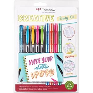 Tombow Kit “Creative Study” une prise note & organisation personnelle colorée et créative. Contient 4 surligneurs double pointe, feutres pointe 1 stylo-bille couleurs. Multicolore STUD-SET - Publicité Tombow Kit “Creative Study” une prise note & organisation personnelle colorée et créative. Contient 4 surligneurs double pointe, feutres pointe 1 stylo-bille couleurs. Multicolore STUD-SET - Publicité