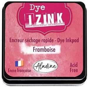 Aladine Encreur Izink Dye Framboise Encreur à Séchage rapide pour Tampons et Pochoirs Scrapbooking et Carterie Créative Encre Française Taille M 5 x 5 cm Couleur Framboise 19255 - Publicité Aladine Encreur Izink Dye Framboise Encreur à Séchage rapide pour Tampons et Pochoirs Scrapbooking et Carterie Créative Encre Française Taille M 5 x 5 cm Couleur Framboise 19255 - Publicité
