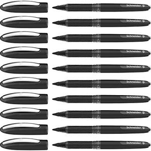 Schneider 183601 One Sign Lot de 10 stylos roller indélébiles 1 mm Noir - Publicité Schneider 183601 One Sign Lot de 10 stylos roller indélébiles 1 mm Noir - Publicité