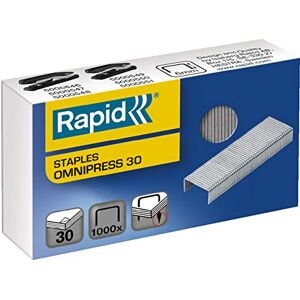 Rapid ® Agrafes Omnipress 30 galvanisées (1000 pièces), vous recevrez 1 paquet de 1000 pièces - Publicité Rapid ® Agrafes Omnipress 30 galvanisées (1000 pièces), vous recevrez 1 paquet de 1000 pièces - Publicité