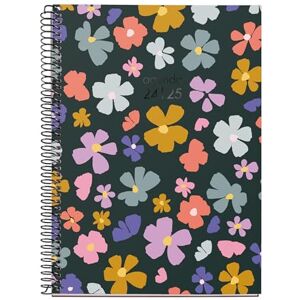 Miquelrius Agenda 18 mois 24-25, de juillet 2024 à décembre 2025, format plus 155 x 213 mm, vue hebdomadaire, spirale métallique noire, couverture en carton doublé, espagnol, anglais et portugais, - Publicité Miquelrius Agenda 18 mois 24-25, de juillet 2024 à décembre 2025, format plus 155 x 213 mm, vue hebdomadaire, spirale métallique noire, couverture en carton doublé, espagnol, anglais et portugais, - Publicité