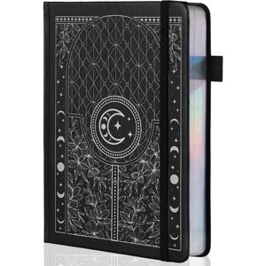 TIEFOSSI Carnet de notes Bullet Dotted Journal, papier épais numéroté 160 g/m², couverture rigide A5 à grille pointillée pour femmes et hommes, écriture de travail, bullet journaling, dessin - Publicité TIEFOSSI Carnet de notes Bullet Dotted Journal, papier épais numéroté 160 g/m², couverture rigide A5 à grille pointillée pour femmes et hommes, écriture de travail, bullet journaling, dessin - Publicité