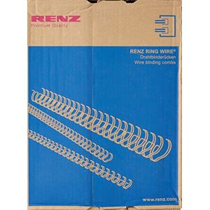 Renz Fil Peigne reliure Elements 34 Boucles 3 : 1 Diamètre 16,0 mm 5/20,3 cm blanc - Publicité Renz Fil Peigne reliure Elements 34 Boucles 3 : 1 Diamètre 16,0 mm 5/20,3 cm blanc - Publicité