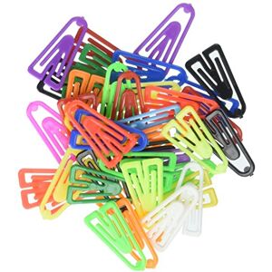 Baumgartens BAULP0200 plastique Paper Clips-Small-couleurs assorties - Publicité Baumgartens BAULP0200 plastique Paper Clips-Small-couleurs assorties - Publicité
