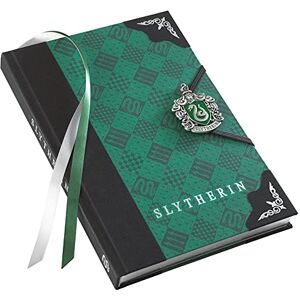 The Noble Collection Harry Potter Slytherin Journal 9.75in (25cm) Hardbound Lined with Gilded Edges and Die Cast Enameled Crest Officially Licensed Film Set Movie Props Gifts - Publicité The Noble Collection Harry Potter Slytherin Journal 9.75in (25cm) Hardbound Lined with Gilded Edges and Die Cast Enameled Crest Officially Licensed Film Set Movie Props Gifts - Publicité