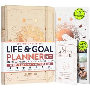 Freedom Mastery Life Master Planner – Un voyage de 12 mois pour écraser vos objectifs, augmenter votre productivité, succès et bonheur – Planificateur de vie hebdomadaire et mensuel, suivi des habitudes - Publicité Freedom Mastery Life Master Planner – Un voyage de 12 mois pour écraser vos objectifs, augmenter votre productivité, succès et bonheur – Planificateur de vie hebdomadaire et mensuel, suivi des habitudes - Publicité
