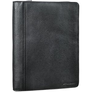 STILORD Leif Conférencier DIN A5 Cuir Véritable Vintage Organiseur Porte-Documents Housse Classeur Portfolio en Cuir Pochette Document conférencier Couleur:ossidiana Nero - Publicité STILORD Leif Conférencier DIN A5 Cuir Véritable Vintage Organiseur Porte-Documents Housse Classeur Portfolio en Cuir Pochette Document conférencier Couleur:ossidiana Nero - Publicité