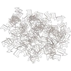 Saluaqui 100pcs Paper Clips en Forme de Vache Fire de Fer Clips de Signets en Métal Mignon pour le Bureau, l'école et la Maison Utilisation - Publicité Saluaqui 100pcs Paper Clips en Forme de Vache Fire de Fer Clips de Signets en Métal Mignon pour le Bureau, l'école et la Maison Utilisation - Publicité