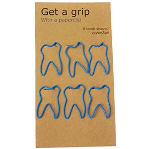 Medinc 6 trombones en forme de dent, dentiste Cadeau dentaire pour le bureau, idéal pour les étudiants 4 cm x 2.5 cm - Publicité Medinc 6 trombones en forme de dent, dentiste Cadeau dentaire pour le bureau, idéal pour les étudiants 4 cm x 2.5 cm - Publicité