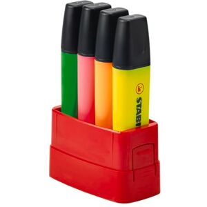 STABILO Boss Surligneur Lot de 4 couleurs assorties (Import Royaume Uni) - Publicité STABILO Boss Surligneur Lot de 4 couleurs assorties (Import Royaume Uni) - Publicité