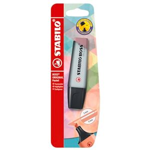 STABILO BOSS ORIGINAL Pastel Surligneur blister x 1 poudre de gris - Publicité STABILO BOSS ORIGINAL Pastel Surligneur blister x 1 poudre de gris - Publicité