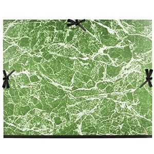 Exacompta Réf. 660E 1 carton à dessin papier marbré verni avec rubans tissu dos toilé intérieur papier blanc dimensions 61 x 76 cm format à classer B2 (500 x 707 mm) couleur vert - Publicité Exacompta Réf. 660E 1 carton à dessin papier marbré verni avec rubans tissu dos toilé intérieur papier blanc dimensions 61 x 76 cm format à classer B2 (500 x 707 mm) couleur vert - Publicité