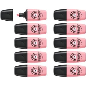 STABILO BOSS MINI Pastellove 2.0 Surligneur Lot x 10 surligneurs pastel soupçon de rose - Publicité STABILO BOSS MINI Pastellove 2.0 Surligneur Lot x 10 surligneurs pastel soupçon de rose - Publicité