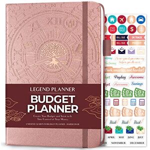 Legend Planner Legend Planificateur budgétaire – Organiseur financier de luxe et livre de budget, carnet de compte, suivi des dépenses – Journal pour la budgétisation mensuelle et les finances personnelles – Feuille - Publicité Legend Planner Legend Planificateur budgétaire – Organiseur financier de luxe et livre de budget, carnet de compte, suivi des dépenses – Journal pour la budgétisation mensuelle et les finances personnelles – Feuille - Publicité