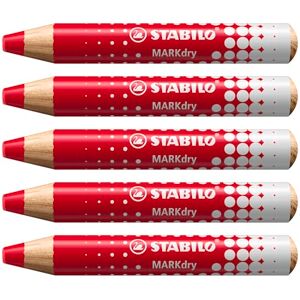 STABILO MARKdry 5 Marqueurs pour Tableau Blanc - Marqueurs - Publicité STABILO MARKdry 5 Marqueurs pour Tableau Blanc - Marqueurs - Publicité