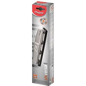 Maped Perforatrice 4 Trous Universal Perforeuse A4 Métal pour 10 à 12 Feuilles Avec Système de Calage Optimisé sur les Anneaux du Classeur et Trappe à Confettis Gris - Publicité Maped Perforatrice 4 Trous Universal Perforeuse A4 Métal pour 10 à 12 Feuilles Avec Système de Calage Optimisé sur les Anneaux du Classeur et Trappe à Confettis Gris - Publicité