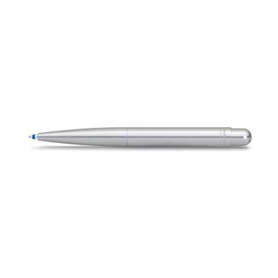 Kaweco Liliput Stylo à bille rétractable en métal argenté Pour mines D1 standard Avec boîte en métal rétro - Publicité Kaweco Liliput Stylo à bille rétractable en métal argenté Pour mines D1 standard Avec boîte en métal rétro - Publicité