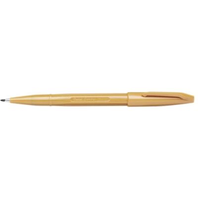 Pentel Sign Pen Stylo feutre à Pointe fibre fine Acrylique Ocre - Publicité Pentel Sign Pen Stylo feutre à Pointe fibre fine Acrylique Ocre - Publicité