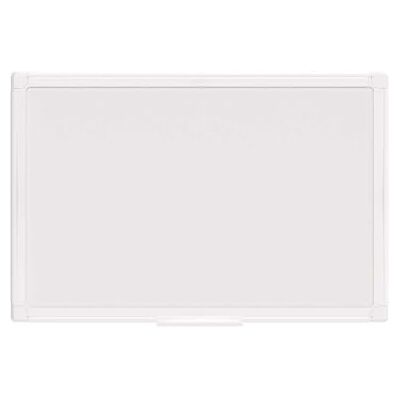 MAUL Tableau blanc primo blanc 30 x 45 cm magnétique mural surface aimantée, notes effaçables à sec, design discret près du mur, tablette pour marqueurs, montage simple - Publicité MAUL Tableau blanc primo blanc 30 x 45 cm magnétique mural surface aimantée, notes effaçables à sec, design discret près du mur, tablette pour marqueurs, montage simple - Publicité
