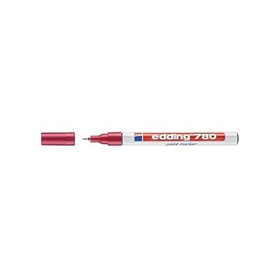 Edding 780 Marcador Permanente Punta Fina Metalica Trazo 0.8 Mm Rojo Ref. 780-02 - Publicité Edding 780 Marcador Permanente Punta Fina Metalica Trazo 0.8 Mm Rojo Ref. 780-02 - Publicité