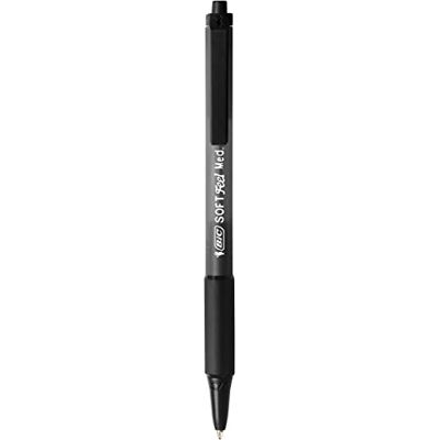 BIC Stylo à bille rétractable ® Soft Feel® clic Grip, 0,4 mm, noir - Publicité BIC Stylo à bille rétractable ® Soft Feel® clic Grip, 0,4 mm, noir - Publicité