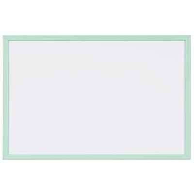 Bi-Office Tableau Blanc Magnétique Cadre pastel, effaçable à sec, cadre MDF avec finition Vert pastel, 80x60cm - Publicité Bi-Office Tableau Blanc Magnétique Cadre pastel, effaçable à sec, cadre MDF avec finition Vert pastel, 80x60cm - Publicité
