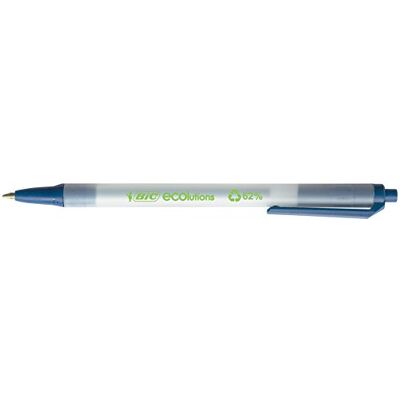 BIC Clic Stic Stylo recyclé rétractile Bleu - Publicité BIC Clic Stic Stylo recyclé rétractile Bleu - Publicité