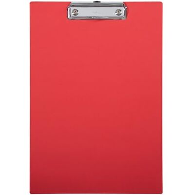 MAUL Porte-bloc à pince balance, A4, carton, rouge repérage rapide, découpe facile, surface annotable, adhère au métal, organisation nette - Publicité MAUL Porte-bloc à pince balance, A4, carton, rouge repérage rapide, découpe facile, surface annotable, adhère au métal, organisation nette - Publicité