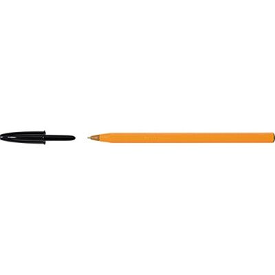 BIC Stylo bille ORANGE Pte Fine 0,7mm Encre Noire - Publicité BIC Stylo bille ORANGE Pte Fine 0,7mm Encre Noire - Publicité