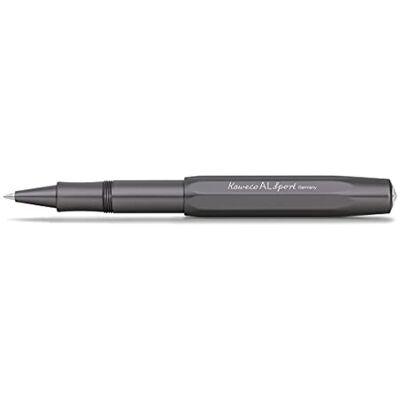 Kaweco AL SPORT Stylo à bille gel Anthracite I Pen avec recharge de 0,7 mm au design classique avec bille en céramique I Roller en aluminium de qualité supérieure 13 cm - Publicité Kaweco AL SPORT Stylo à bille gel Anthracite I Pen avec recharge de 0,7 mm au design classique avec bille en céramique I Roller en aluminium de qualité supérieure 13 cm - Publicité