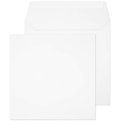 Blake Everyday enveloppe (20.5 x 20.5cm) lot de 500 unités 100 GSM enveloppes blanches à bande protectrice enveloppe mariage enveloppes carrées enveloppe invitation Modèle 0205PS - Publicité Blake Everyday enveloppe (20.5 x 20.5cm) lot de 500 unités 100 GSM enveloppes blanches à bande protectrice enveloppe mariage enveloppes carrées enveloppe invitation Modèle 0205PS - Publicité