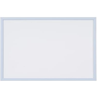 Bi-Office Tableau Blanc Cadre pastel, effaçable à sec, cadre MDF avec finition bleu pastel, 80x60cm - Publicité Bi-Office Tableau Blanc Cadre pastel, effaçable à sec, cadre MDF avec finition bleu pastel, 80x60cm - Publicité