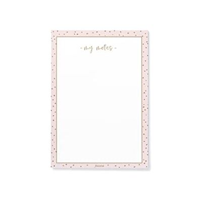 Filofax Confetti A5 Bloc-notes My Notes - Publicité Filofax Confetti A5 Bloc-notes My Notes - Publicité