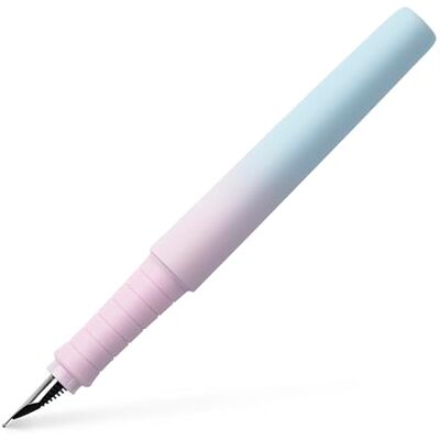 Faber-Castell Stylo plume Poly Pen Blushing Sky, plume M - Publicité Faber-Castell Stylo plume Poly Pen Blushing Sky, plume M - Publicité
