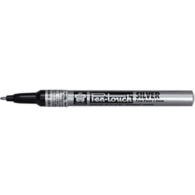 SAKURA Feutre Pen-Touch de Argent, Fine 1.0mm - Publicité SAKURA Feutre Pen-Touch de Argent, Fine 1.0mm - Publicité