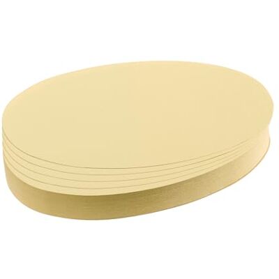 Franken Cartes ovales /UMZ 1119 04-11 x 19 cm, 130 g/m² Jaune Paquet de 500 500 Stück jaune - Publicité Franken Cartes ovales /UMZ 1119 04-11 x 19 cm, 130 g/m² Jaune Paquet de 500 500 Stück jaune - Publicité