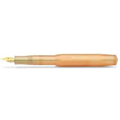 Kaweco Collection Stylo plume Abricot Pearl I Premium avec pointe en acier pour cartouches d'encre I Sport 13 cm Plume M (moyen) - Publicité Kaweco Collection Stylo plume Abricot Pearl I Premium avec pointe en acier pour cartouches d'encre I Sport 13 cm Plume M (moyen) - Publicité