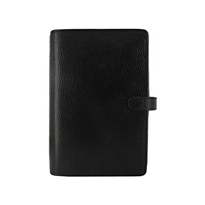 Filofax Finsbury Agenda organiseur en format personal Noir - Publicité Filofax Finsbury Agenda organiseur en format personal Noir - Publicité