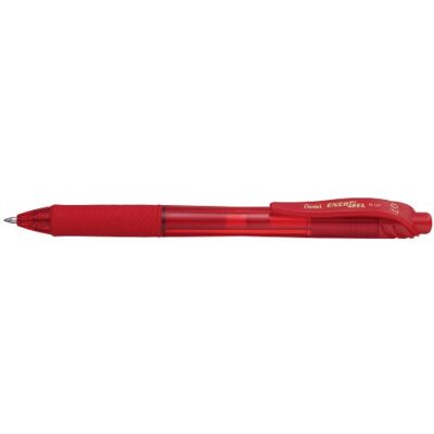 Pentel BL107-B Roller Encre Gel Pointe Métal 0,7 mm Rouge - Publicité Pentel BL107-B Roller Encre Gel Pointe Métal 0,7 mm Rouge - Publicité