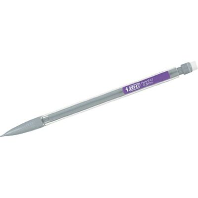 BIC Porte-mines ® matic classic 0,5 mm hB-gris clair - Publicité BIC Porte-mines ® matic classic 0,5 mm hB-gris clair - Publicité