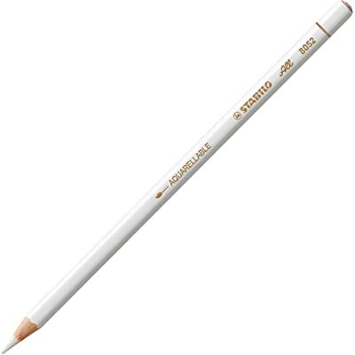 Crayon Multisurface STABILO All blanc - Publicité Crayon Multisurface STABILO All blanc - Publicité