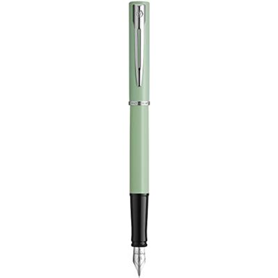 Waterman Allure stylo plume Vernis vert menthe mat Plume fine Coffret cadeau - Publicité Waterman Allure stylo plume Vernis vert menthe mat Plume fine Coffret cadeau - Publicité