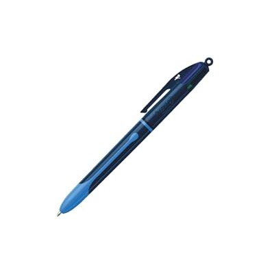 BIC 1 Stylo Bille Rechargeable 4 Couleurs Classiques (Noir, Rouge, Vert, Bleu) Pointe Moyenne Collection Smooth Corps olore Encre Ultra Douce - Publicité BIC 1 Stylo Bille Rechargeable 4 Couleurs Classiques (Noir, Rouge, Vert, Bleu) Pointe Moyenne Collection Smooth Corps olore Encre Ultra Douce - Publicité